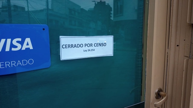 Casi todo cerrado: la ciudad paralizada por el Censo 2022